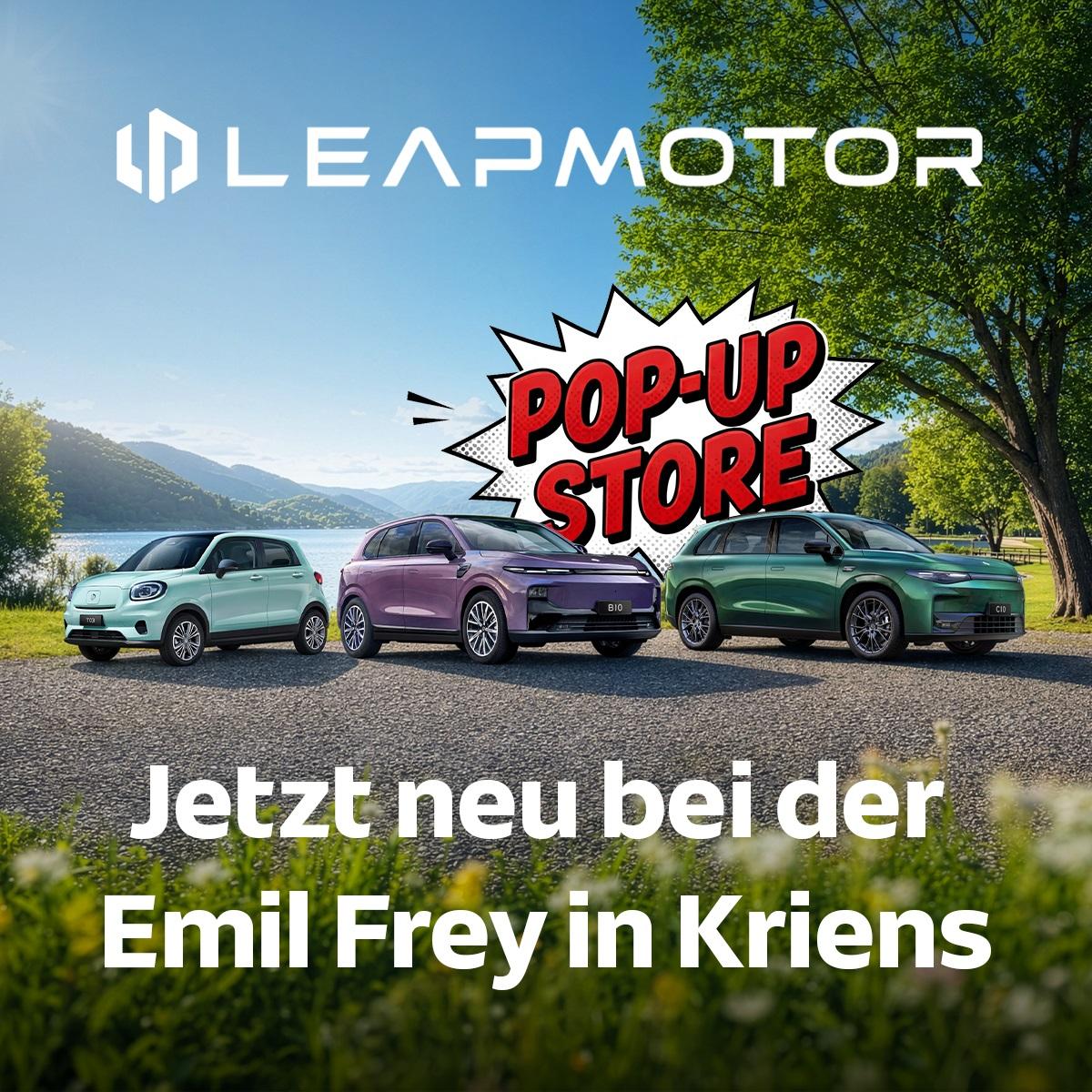 LEAPMOTOR C10 1.5 Hybrid EV  / LEAPMOTOR POP-UP STORE Kriens_17